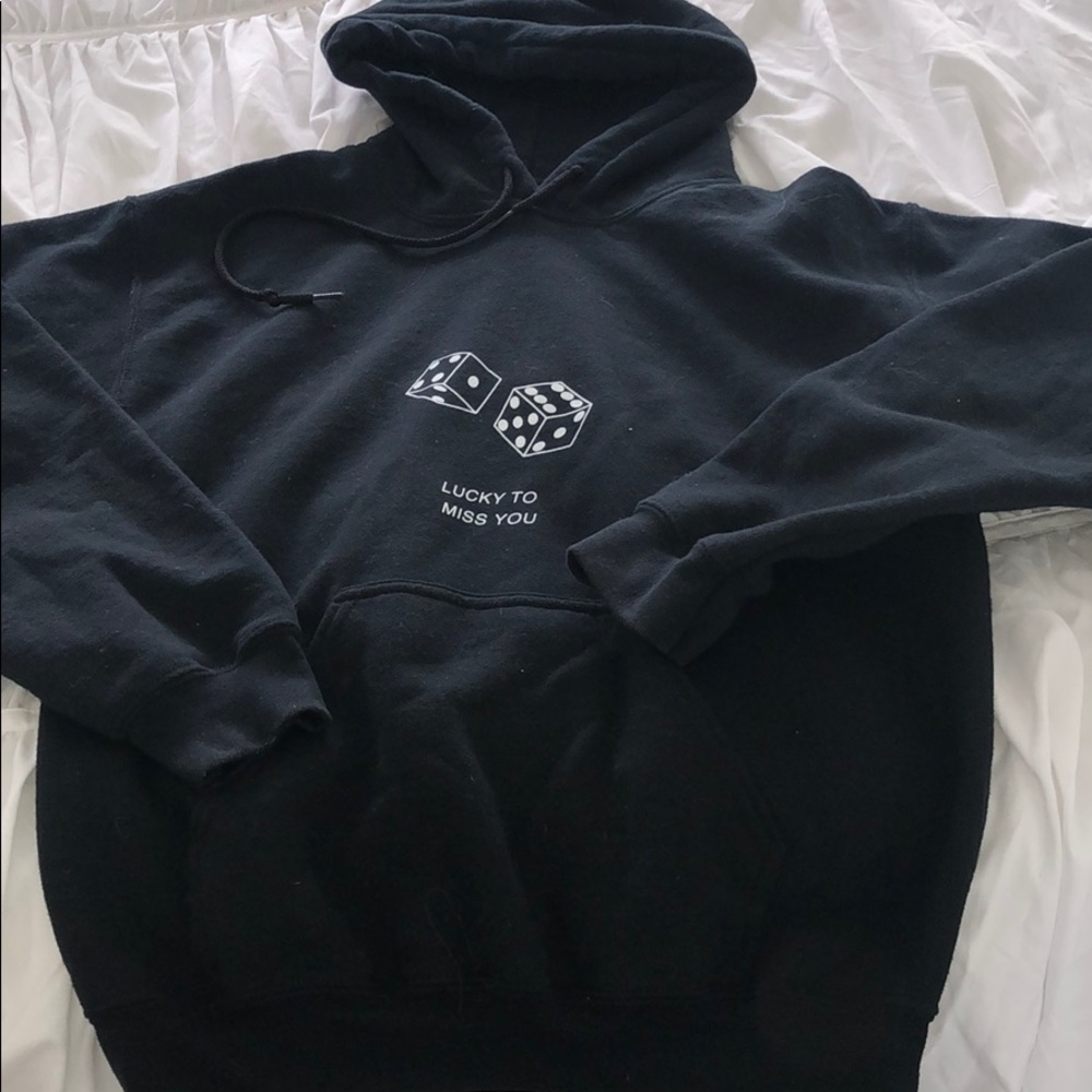Lucky to miss you sweatshirt